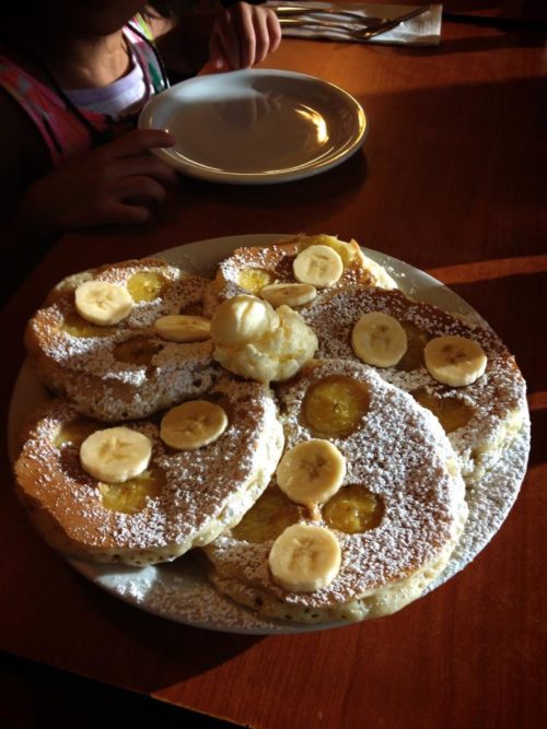 エッグスン シングスのパンケーキ