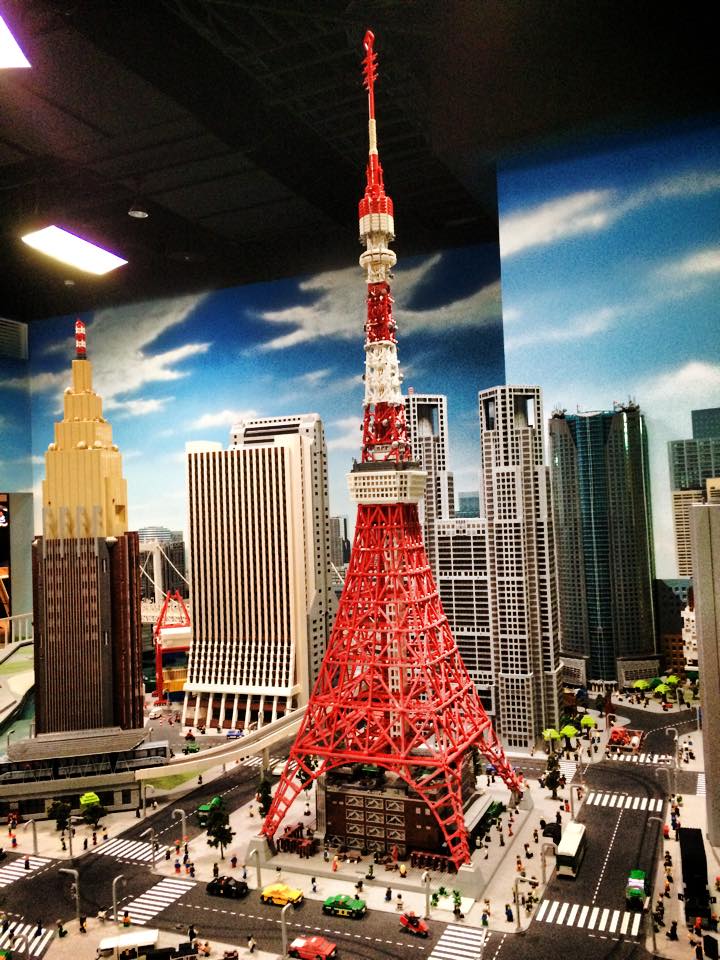 レゴランド ディスカバリー センター 東京のレゴでできた東京タワー