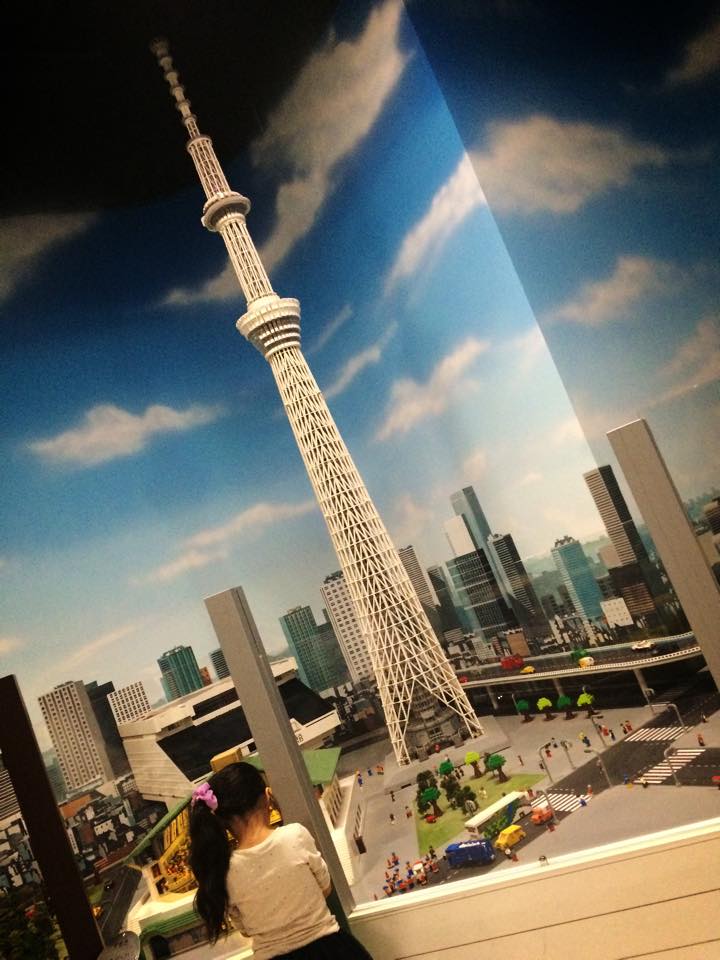 レゴランド ディスカバリー センター 東京のレゴでできた東京スカイツリー