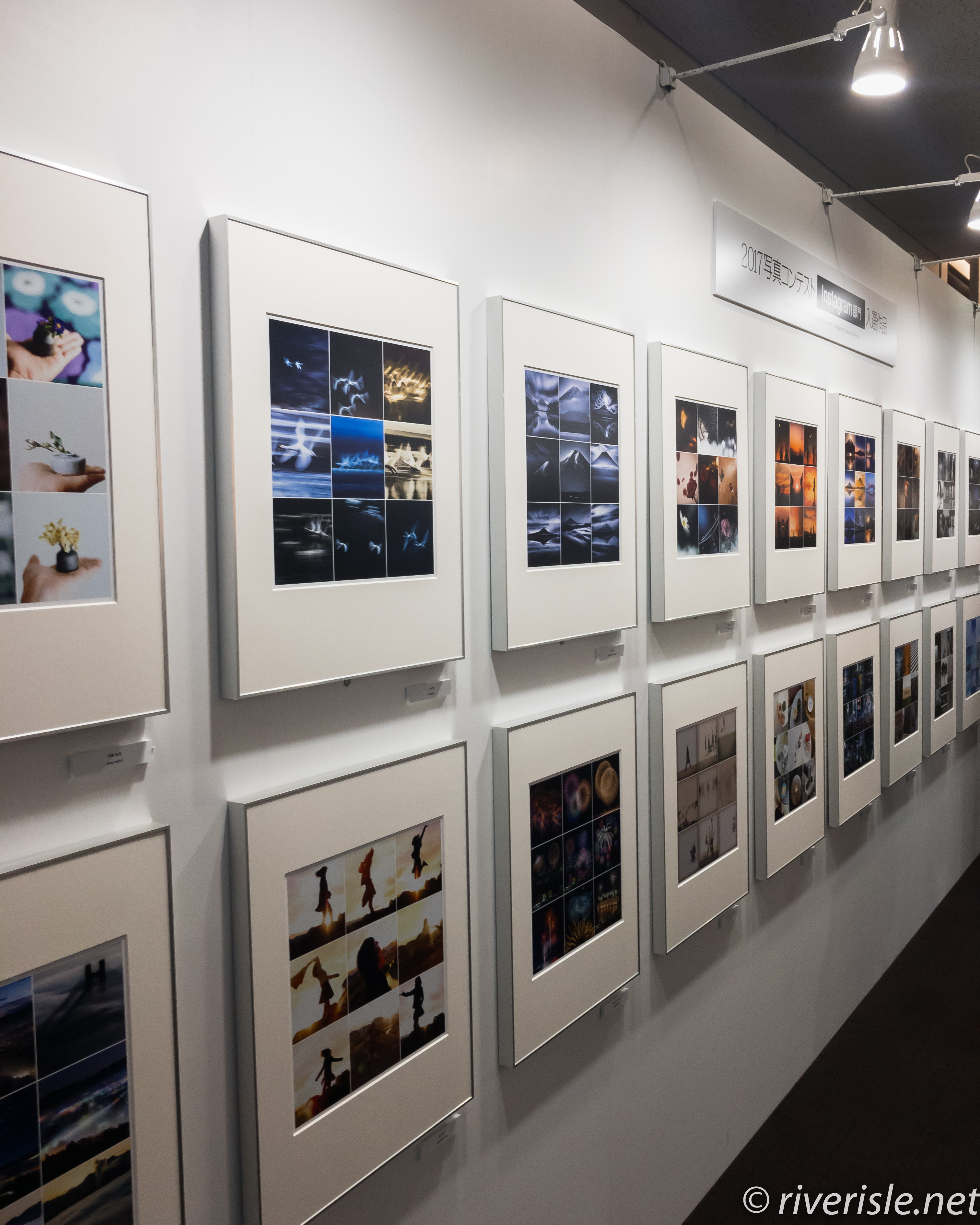 東京カメラ部2017写真展のInstagram部門の展示